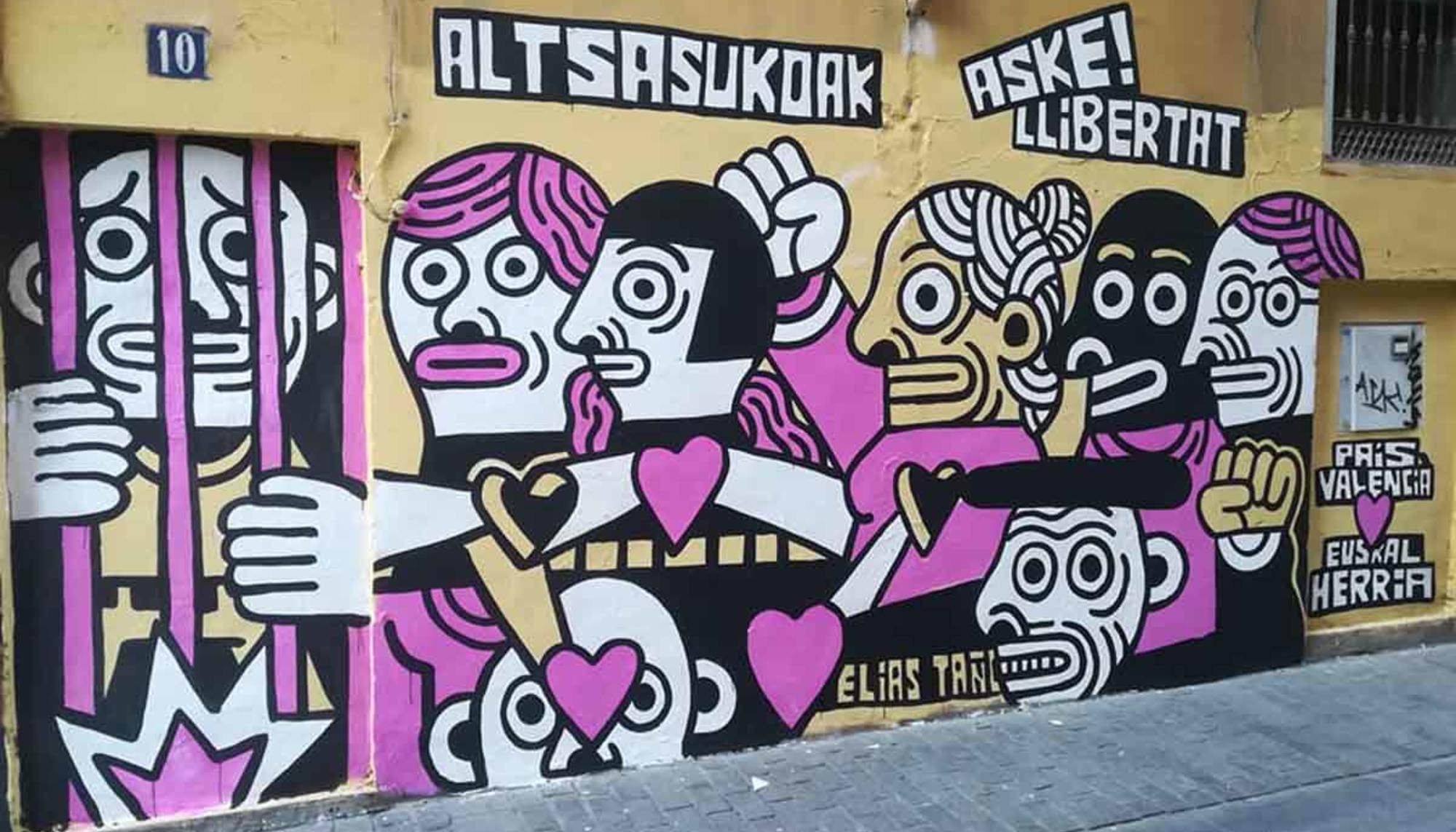 Mural de Altsatsu en València